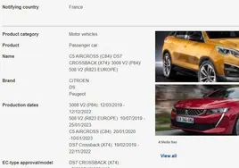 La OCU alerta del riesgo de incendio en baterías de Citroën, DS y Peugeot
