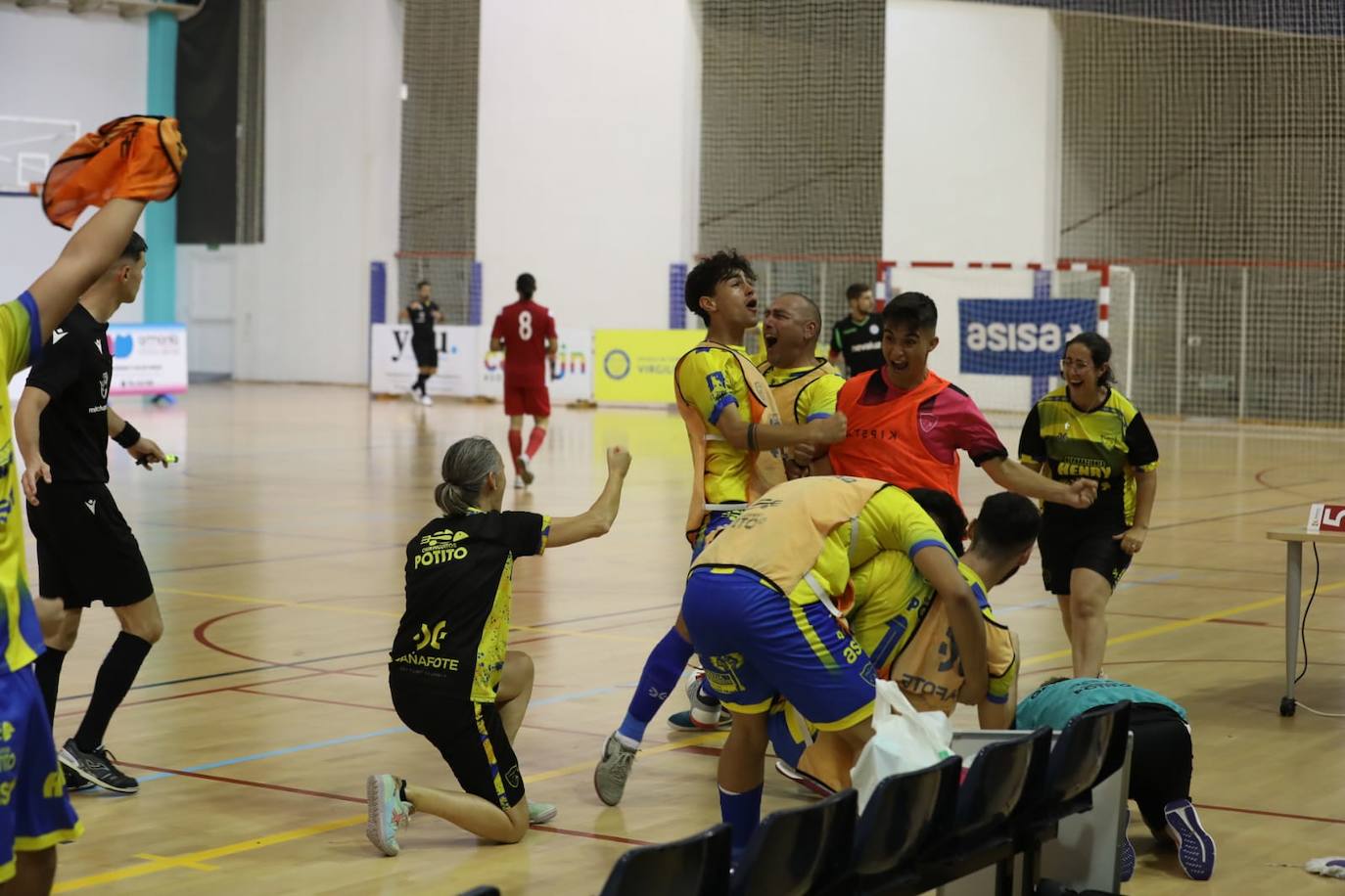 Las imágenes del ascenso del Virgili