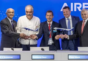 Otro 'megacontrato' de Airbus con India salpica de lleno a Cádiz