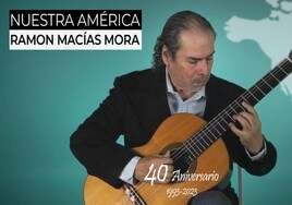 La Casa de Iberoamérica recibe al guitarrista mexicano Ramón Macías este viernes