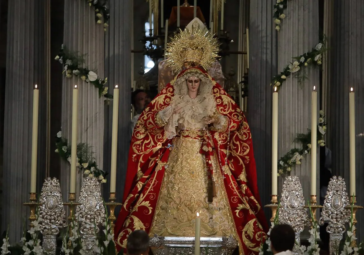 Coronación canónica de la Virgen de las Penas en agosto de 2022