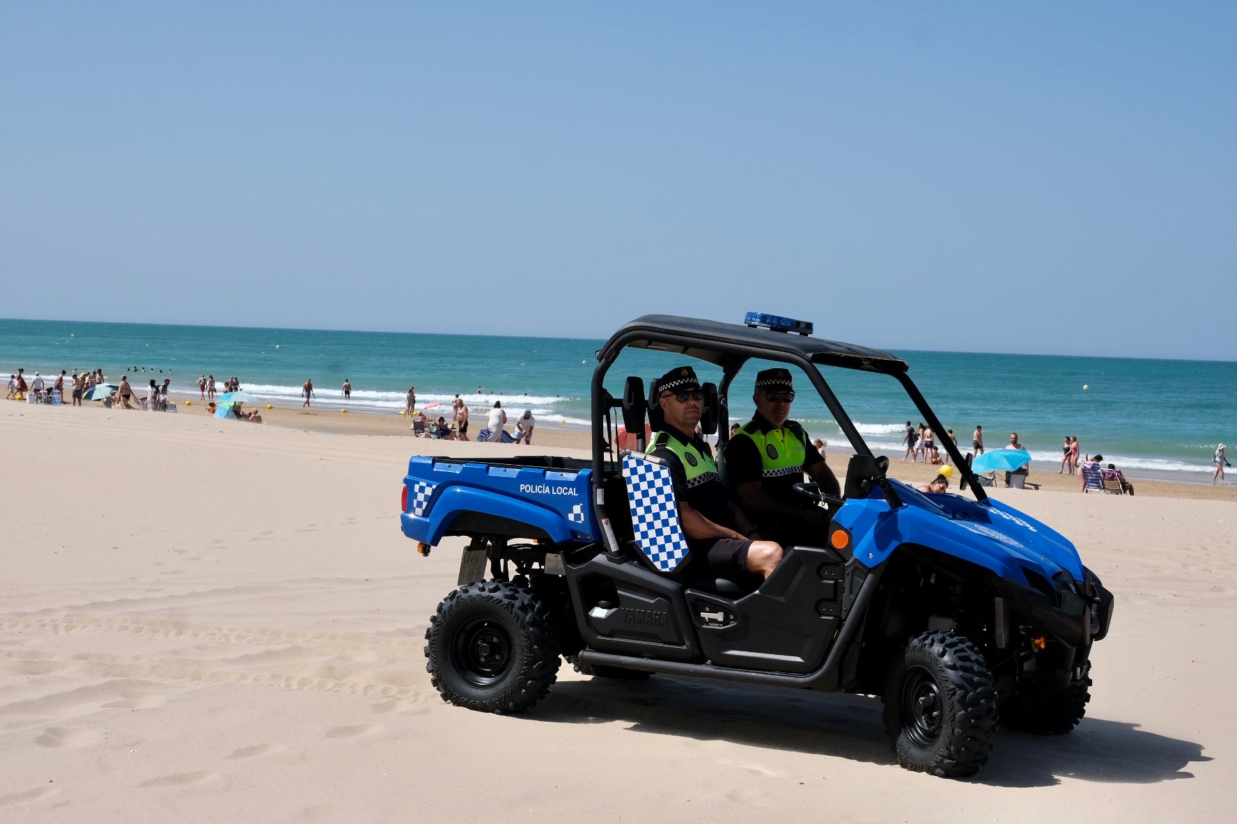 Fotos: La Policía Local vuelve a las playas de Cádiz