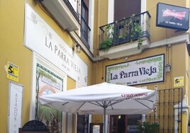 A la venta el edificio de un antiguo y famoso restaurante en el centro de Jerez