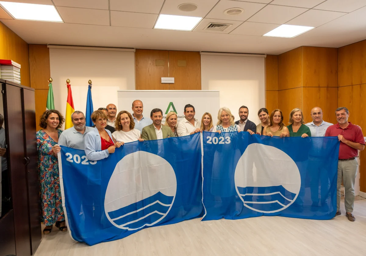 Entrega banderas azules a la provincia de Cádiz.