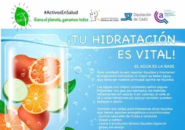 «Beber líquidos frecuentemente y moderar los refrescos», las claves para combatir el calor