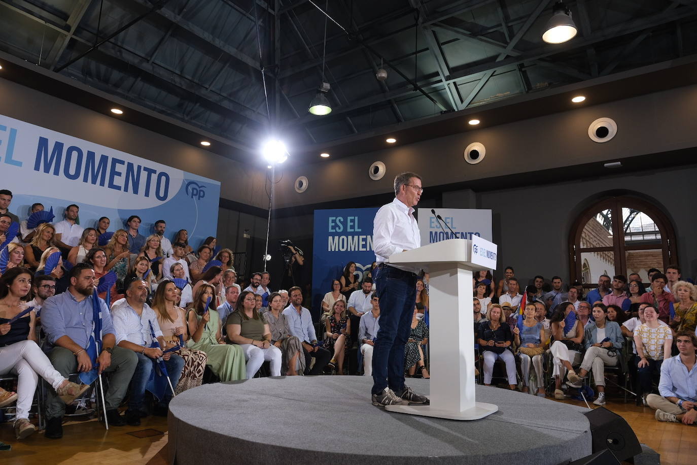 Fotos: Mitin de Feijóo en Cádiz