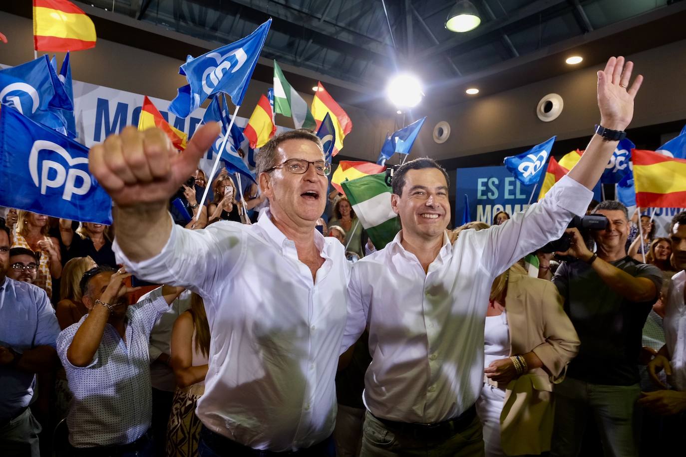 Fotos: Mitin de Feijóo en Cádiz