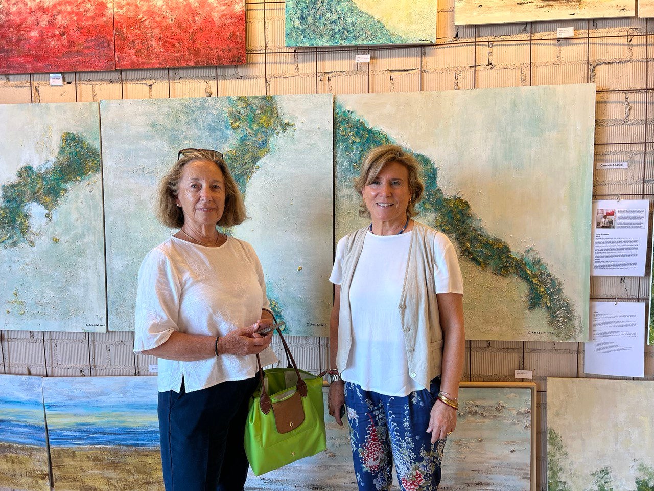 Cristina Basa Ybarra y Carmen Abascal