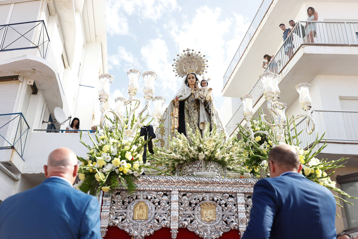 La devoción se desborda con la festividad de la Virgen del Carmen, patrona de las gentes de la mar
