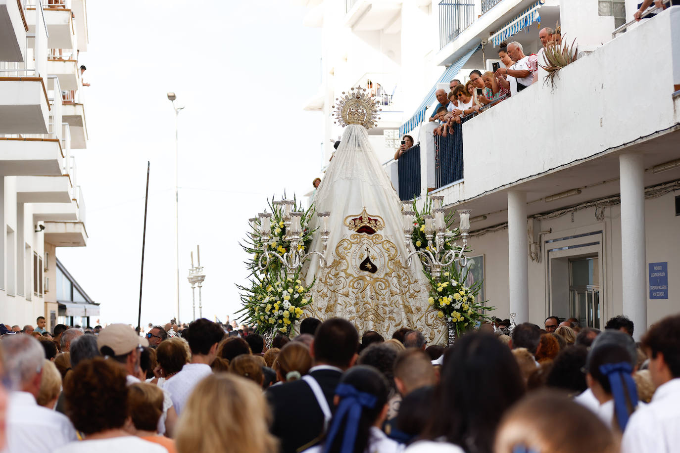 La devoción se desborda con la festividad de la Virgen del Carmen, patrona de las gentes de la mar