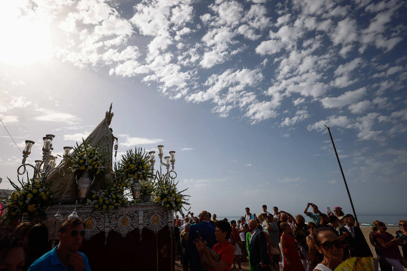La devoción se desborda con la festividad de la Virgen del Carmen, patrona de las gentes de la mar