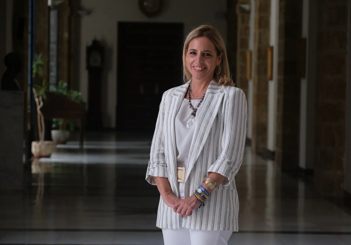 La presidenta de la Diputación provincial de Cádiz, Almudena Martínez del Junco.