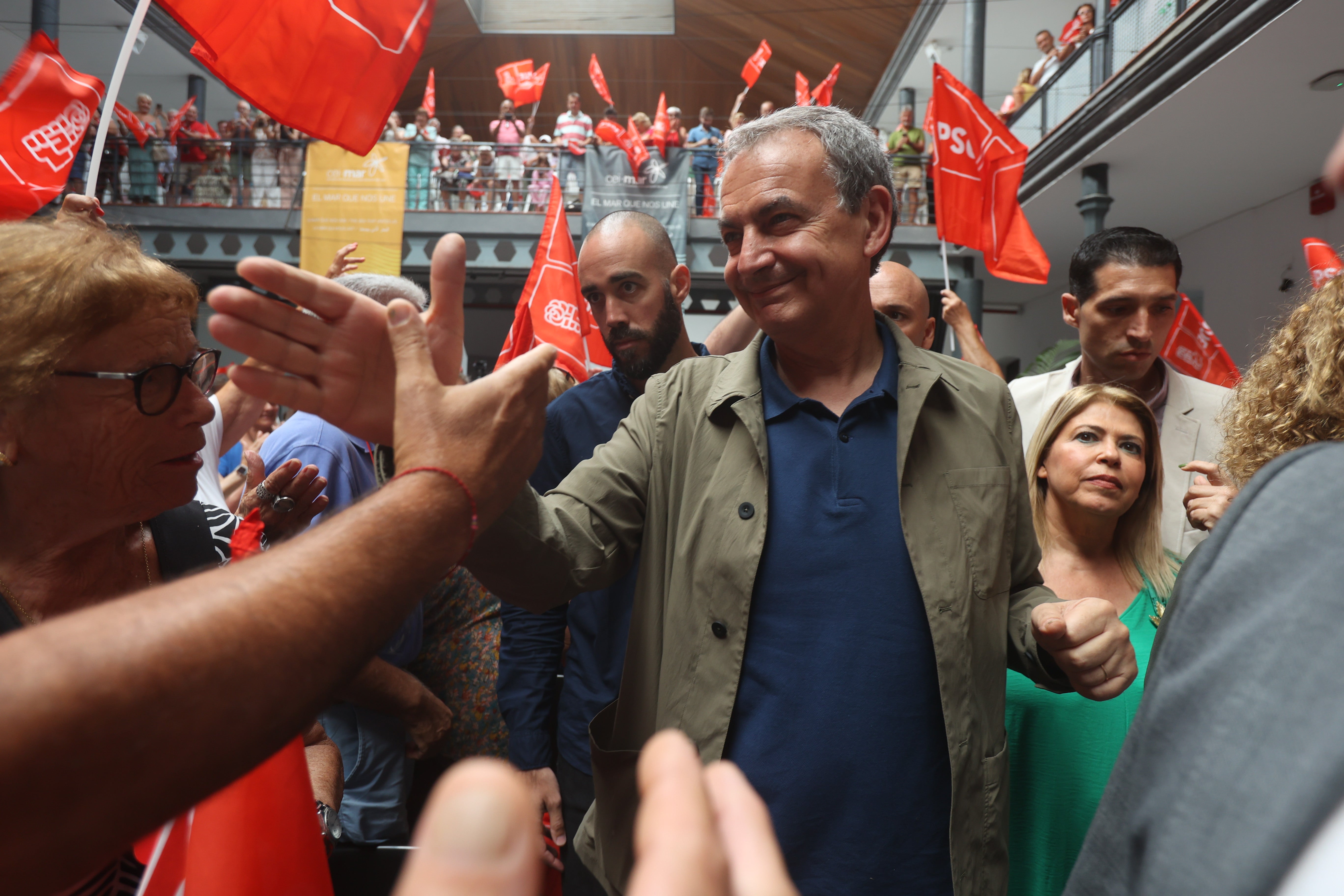 Fotos: El cierre de campaña del PSOE de Cádiz con Zapatero