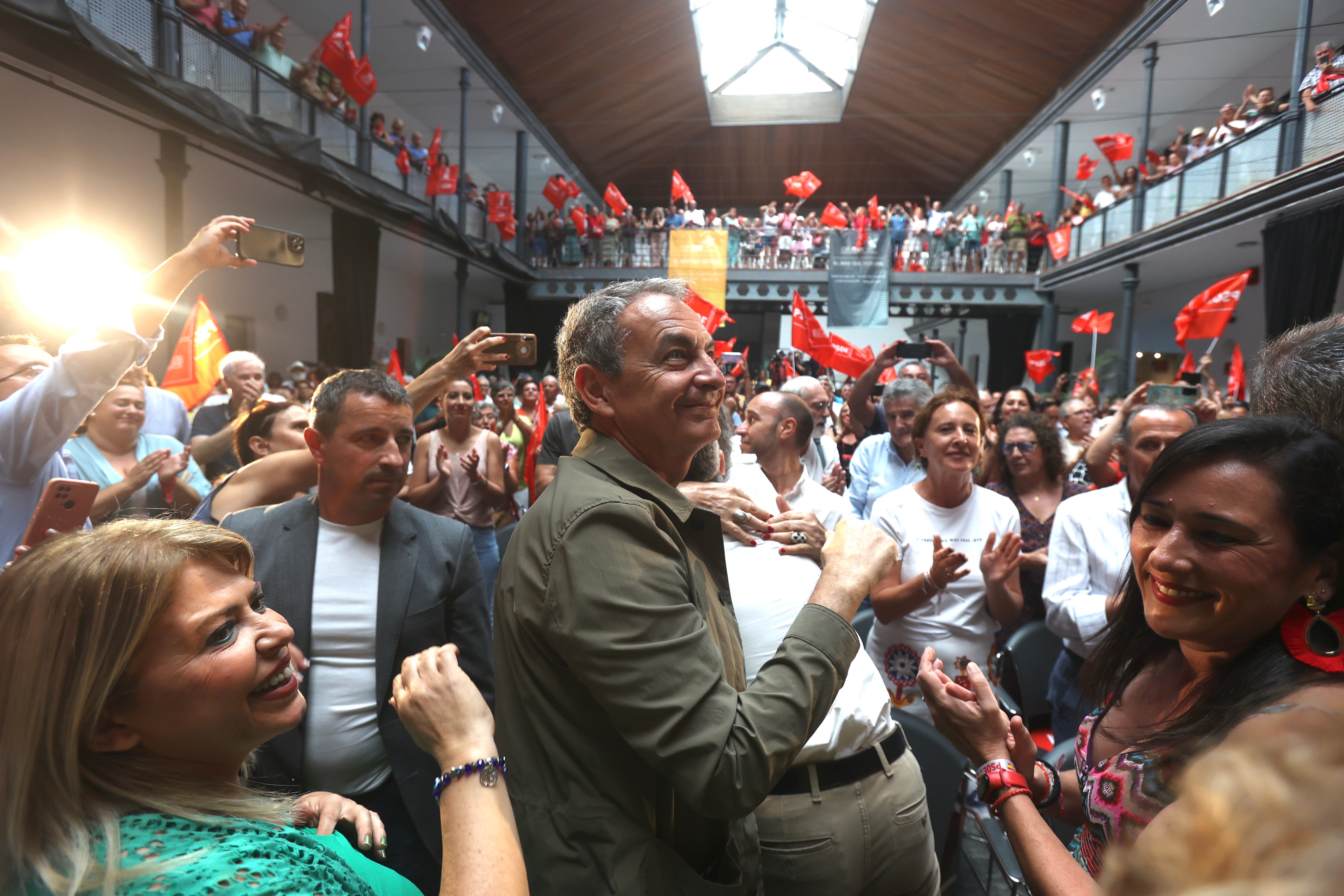 Fotos: El cierre de campaña del PSOE de Cádiz con Zapatero