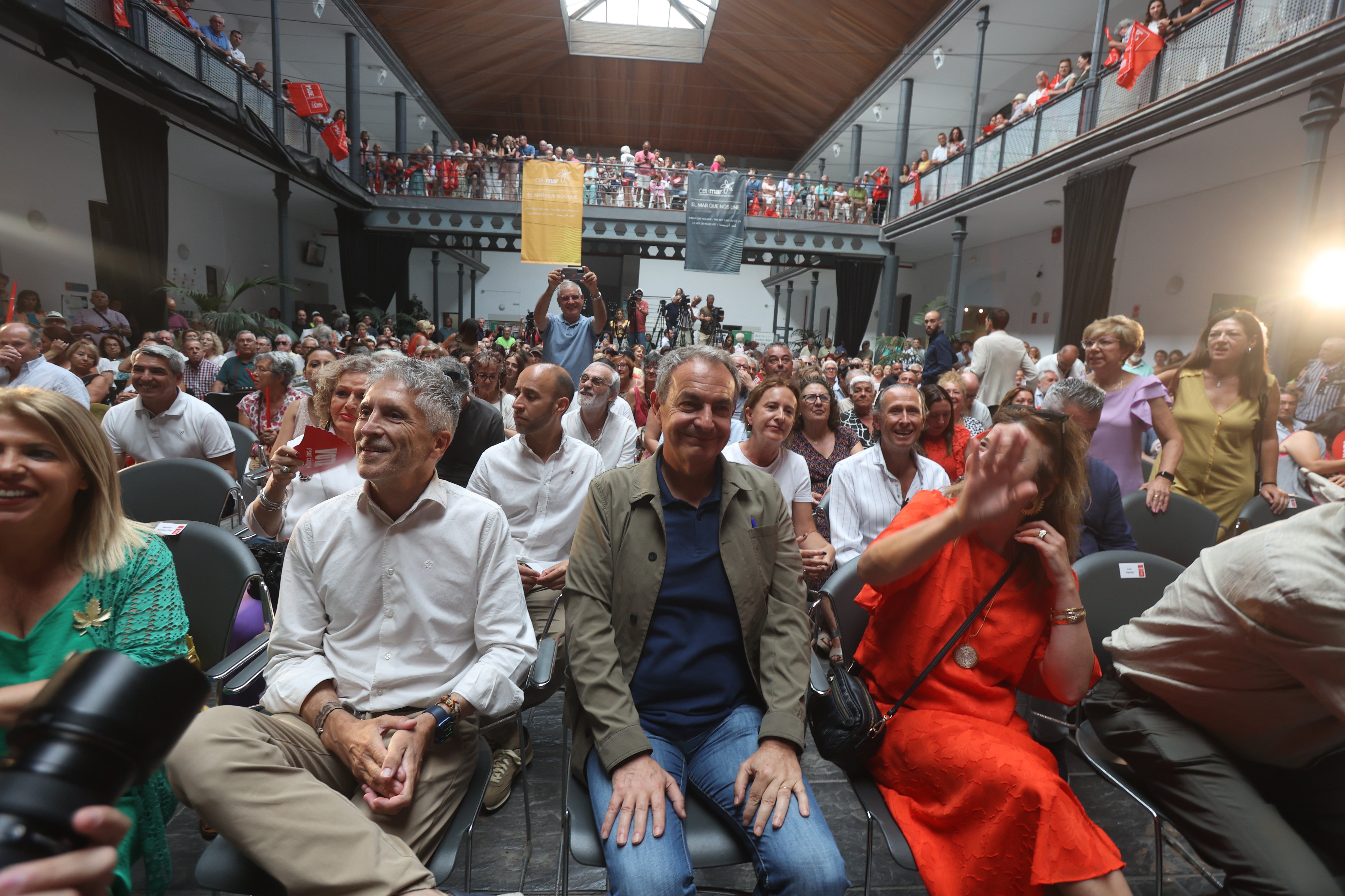 Fotos: El cierre de campaña del PSOE de Cádiz con Zapatero