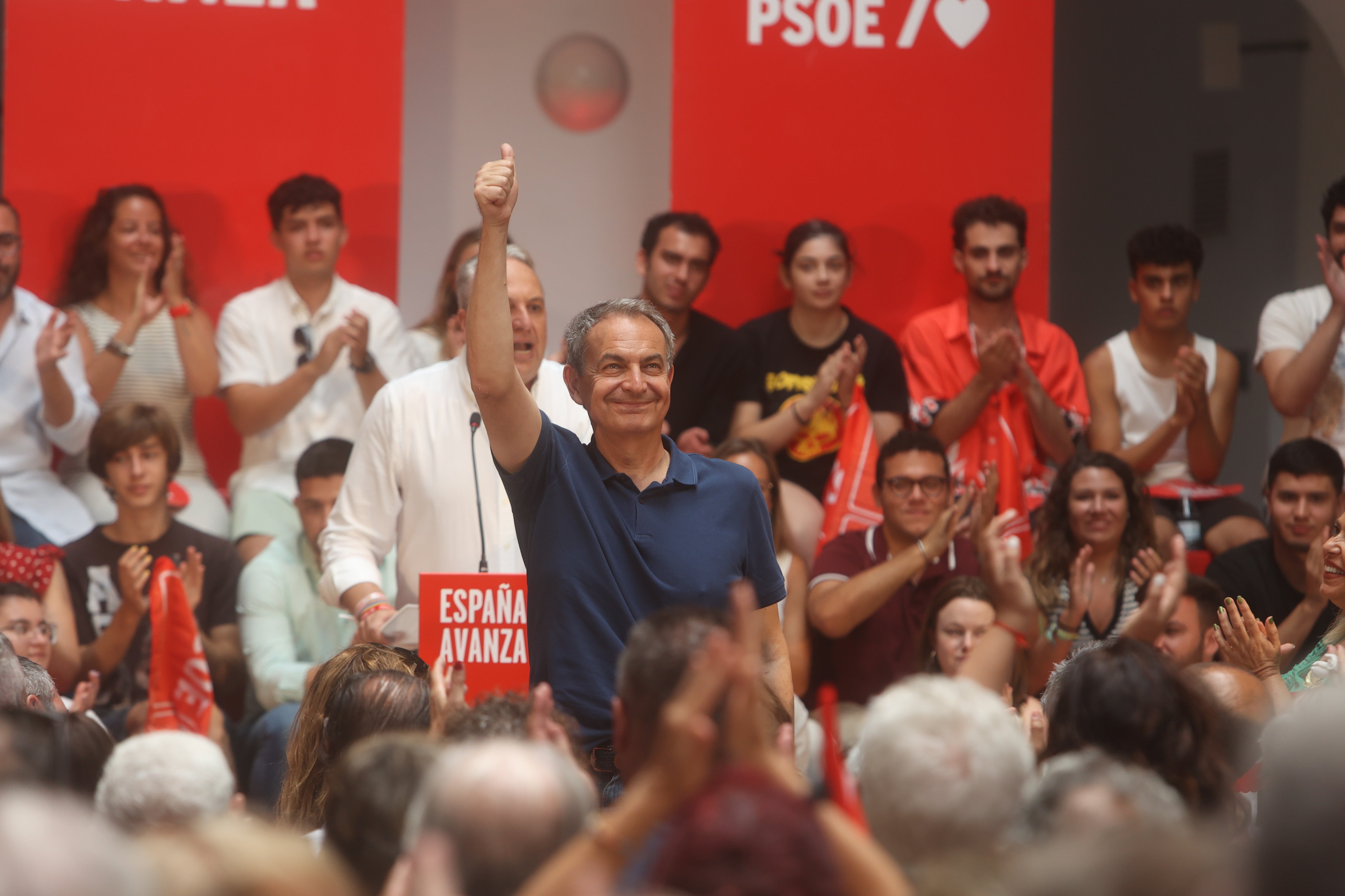 Fotos: El cierre de campaña del PSOE de Cádiz con Zapatero