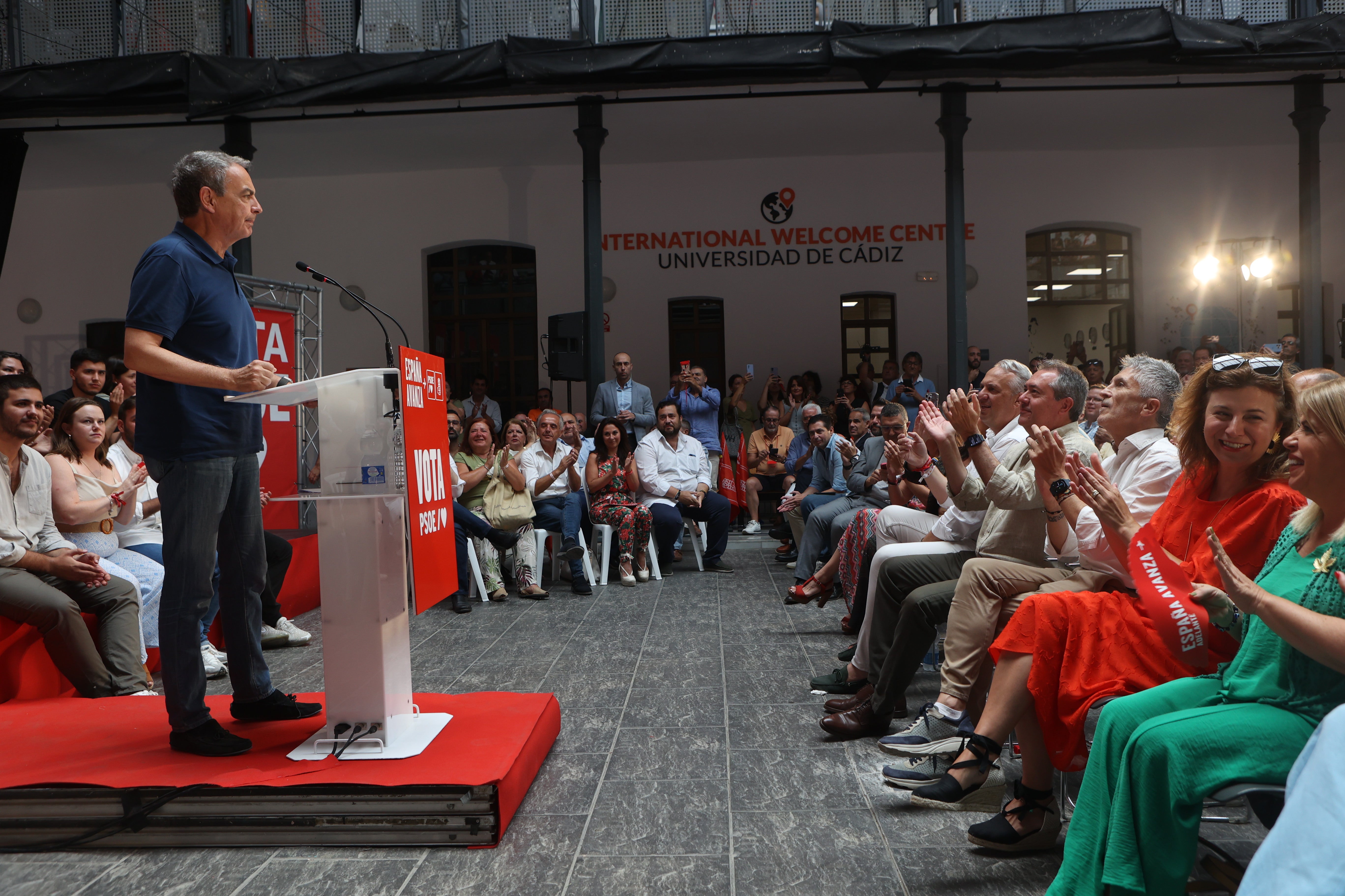 Fotos: El cierre de campaña del PSOE de Cádiz con Zapatero