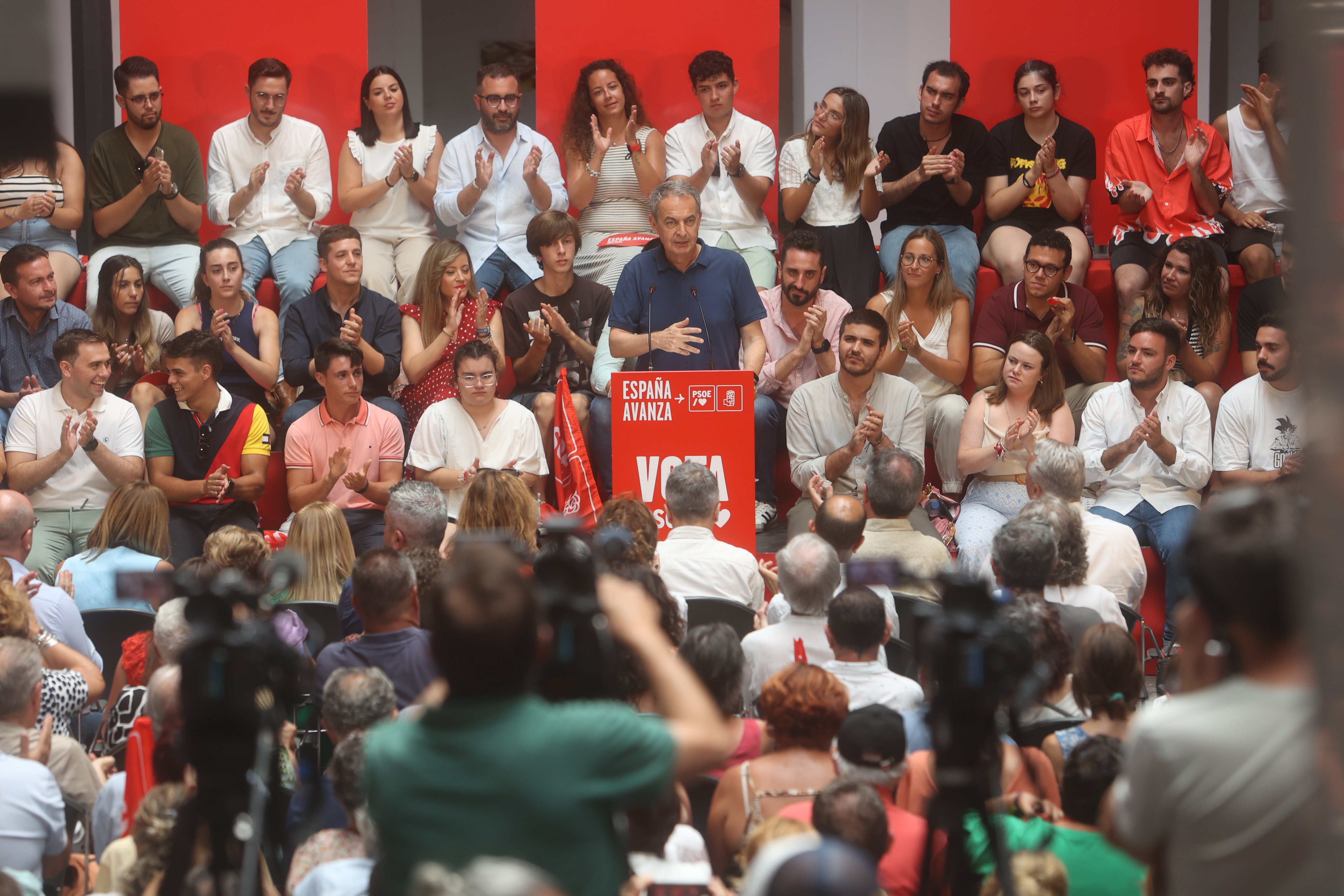 Fotos: El cierre de campaña del PSOE de Cádiz con Zapatero