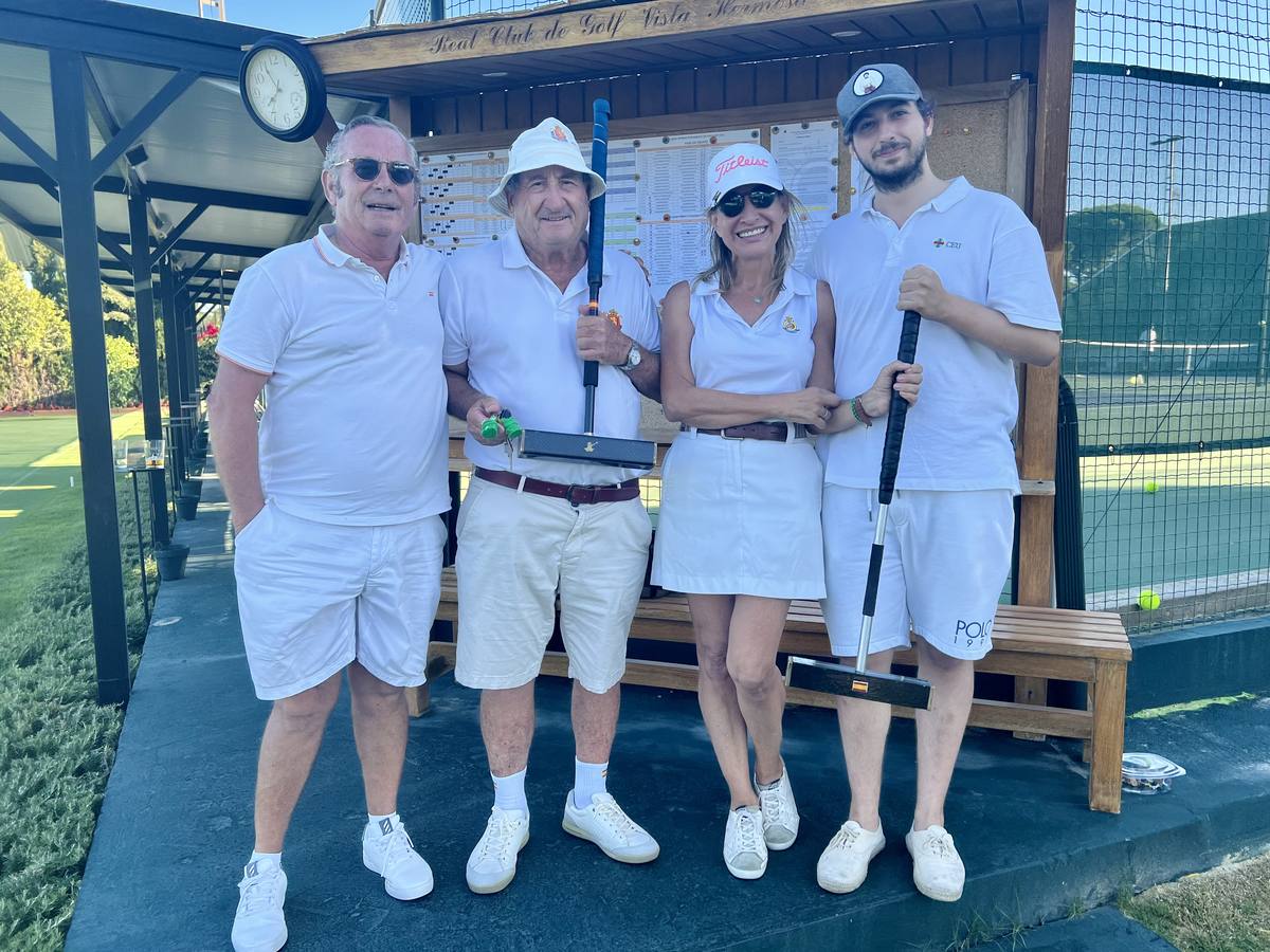 Perico González, Fernando Pascual del Pobil, Isabel Gubianes Pol y Jorge Vazquez Gubianes