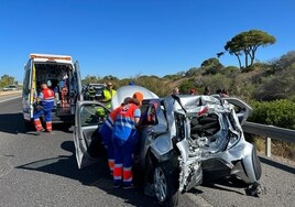 Trasladada una mujer de 53 años al Puerta del Mar de Cádiz tras sufrir un accidente