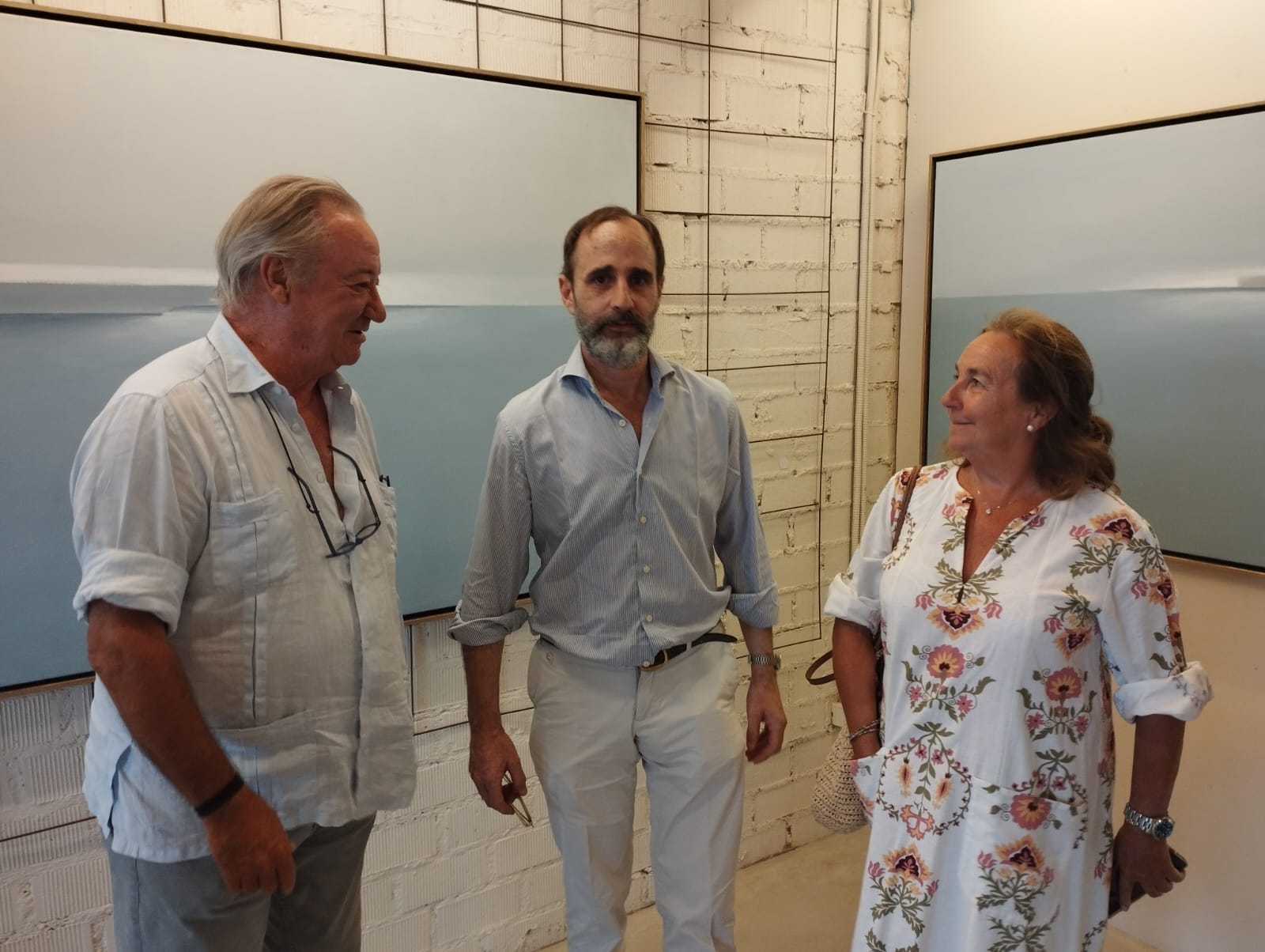 Emilio Lustau, Fernando Pemartín y Marianela Ruiz