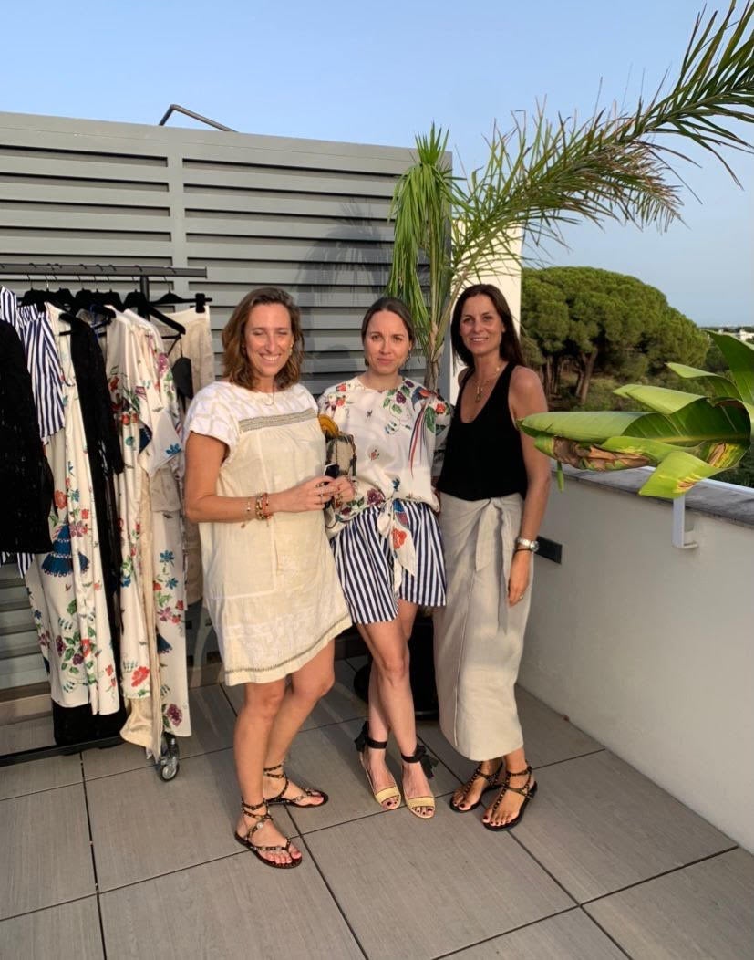 Cristina Ríos, Beatriz de La Cámara y Teresa Córnago Goenechea