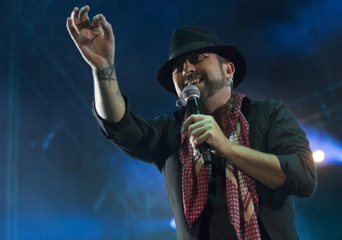 José Luis Figuereo 'Selu' en un concierto de El Barrio