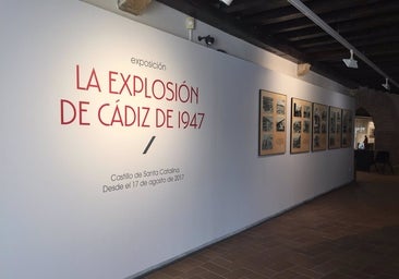 Cádiz organiza visitas especiales a la exposición sobre la explosión del polvorín de la Armada en 1947