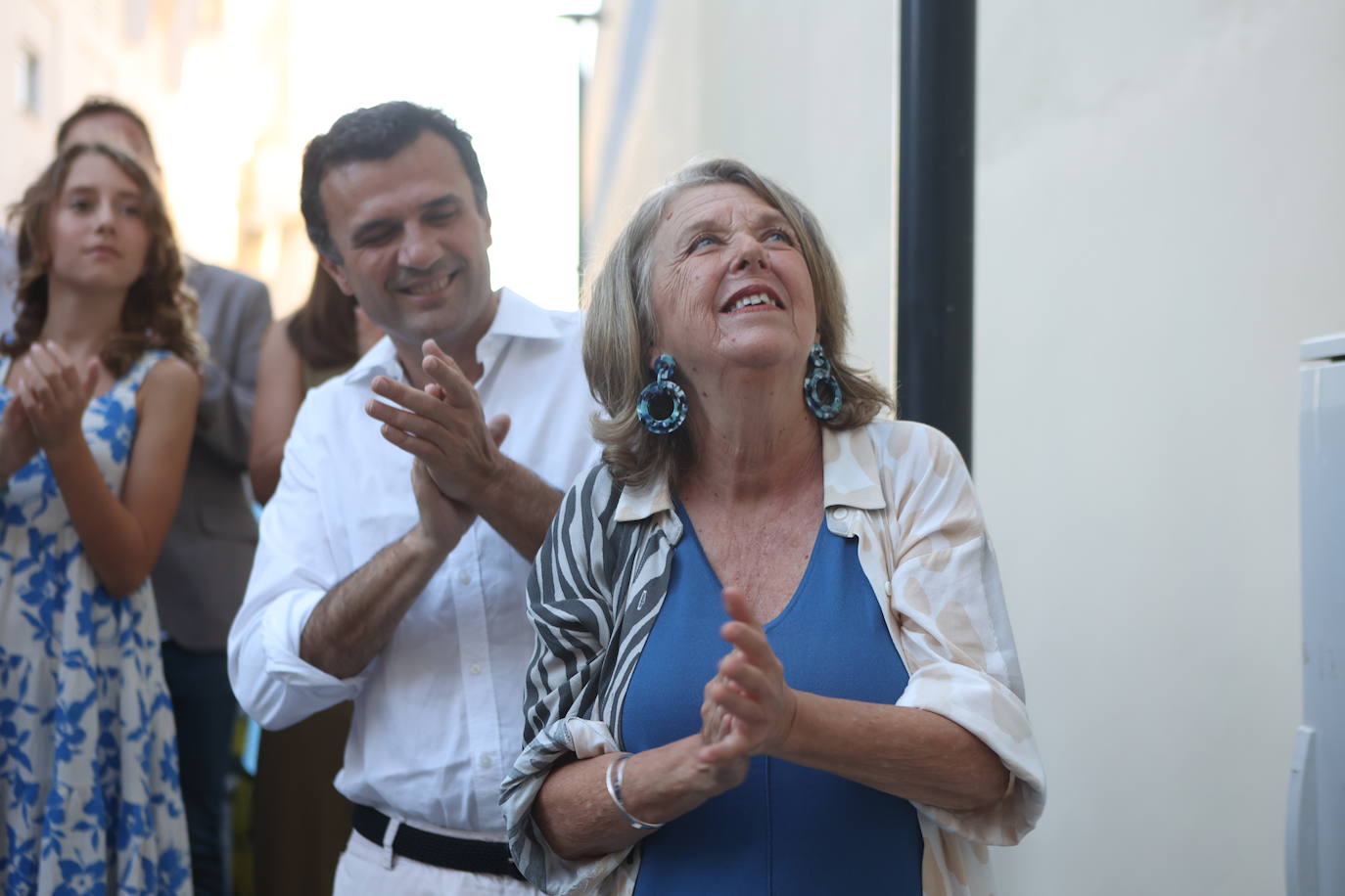 Fotos: Adela del Moral ya tiene su calle