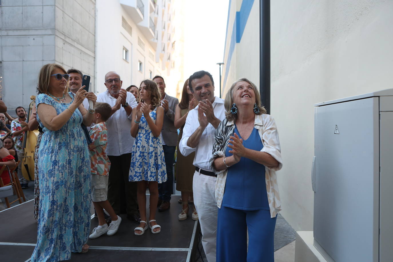 Fotos: Adela del Moral ya tiene su calle