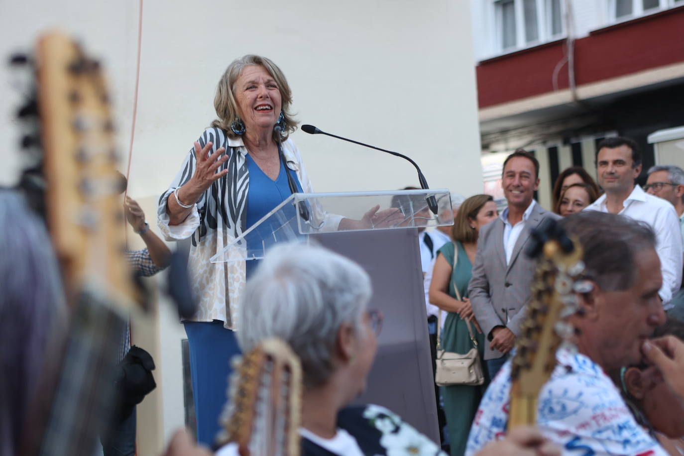 Fotos: Adela del Moral ya tiene su calle