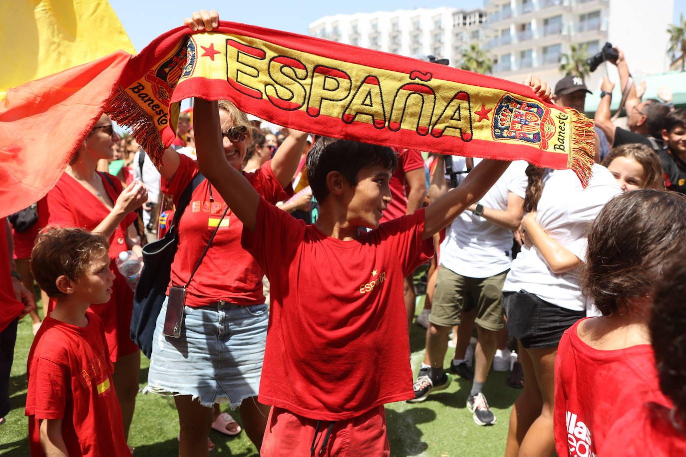 Fotos: Cádiz apoya a la Selección femenina en la &#039;Fan Zone&#039;