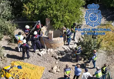 Encuentran el cuerpo de una mujer sin vida en un pozo en Jerez
