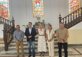 Almudena Martínez refrenda el compromiso de la Diputación con Barbate y Vejer