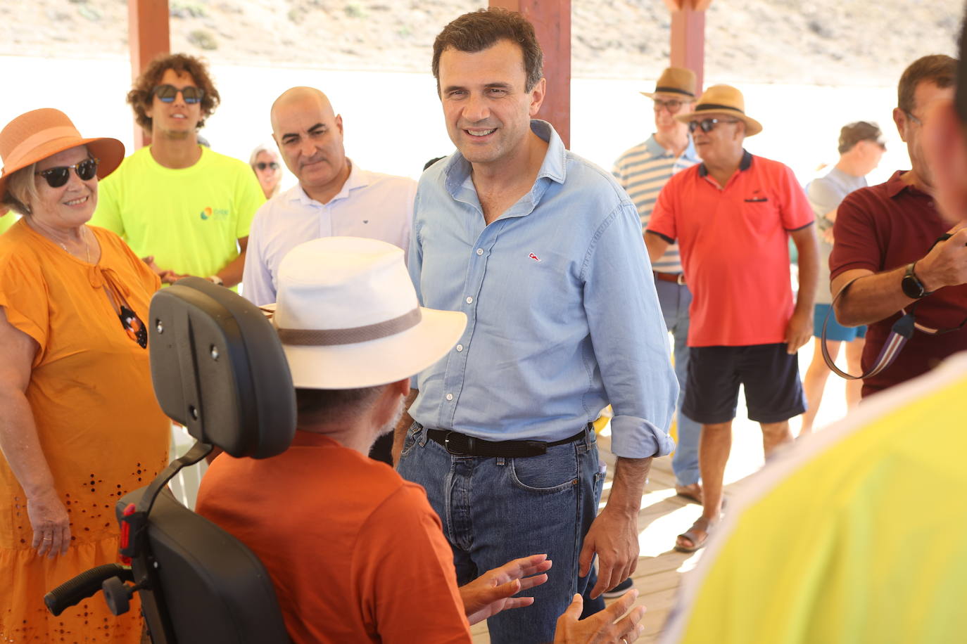 Fotos: La playa de Santa María ya cuenta con zona de atención para personas con discapacidad