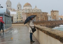 El paso de la DANA pone este domingo en alerta amarilla por lluvias y tormentas a Cádiz