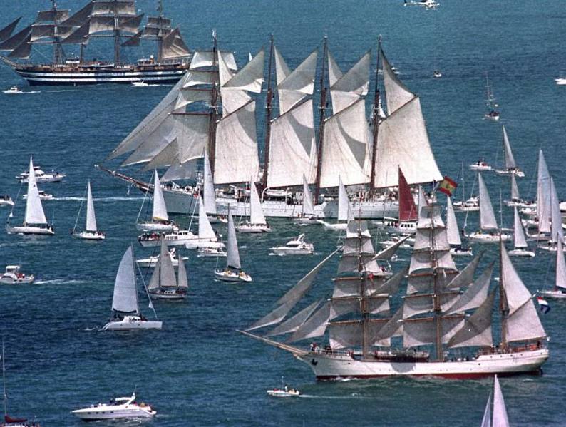 Fotos: Así fue la Gran Regata de 2000 en Cádiz