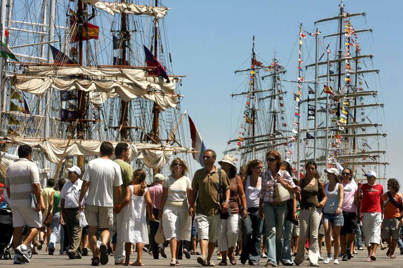Fotos: Así fue la Gran Regata de 2006 en Cádiz
