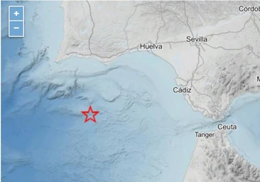 Un terremoto de 3,9 grados sacude el Golfo de Cádiz