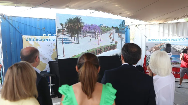 La integración del puerto de Cádiz en la ciudad ya puede verse en un vídeo