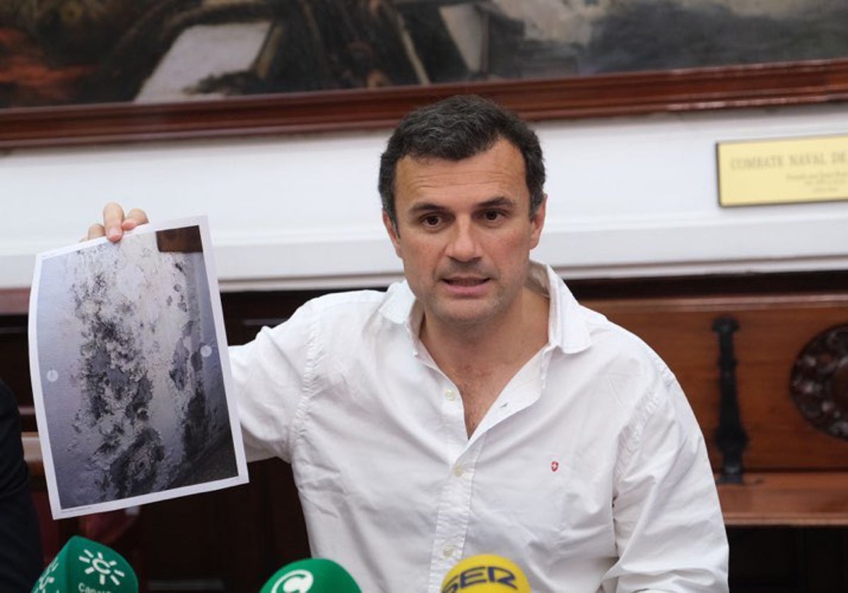 Bruno García, durante una rueda de prensa