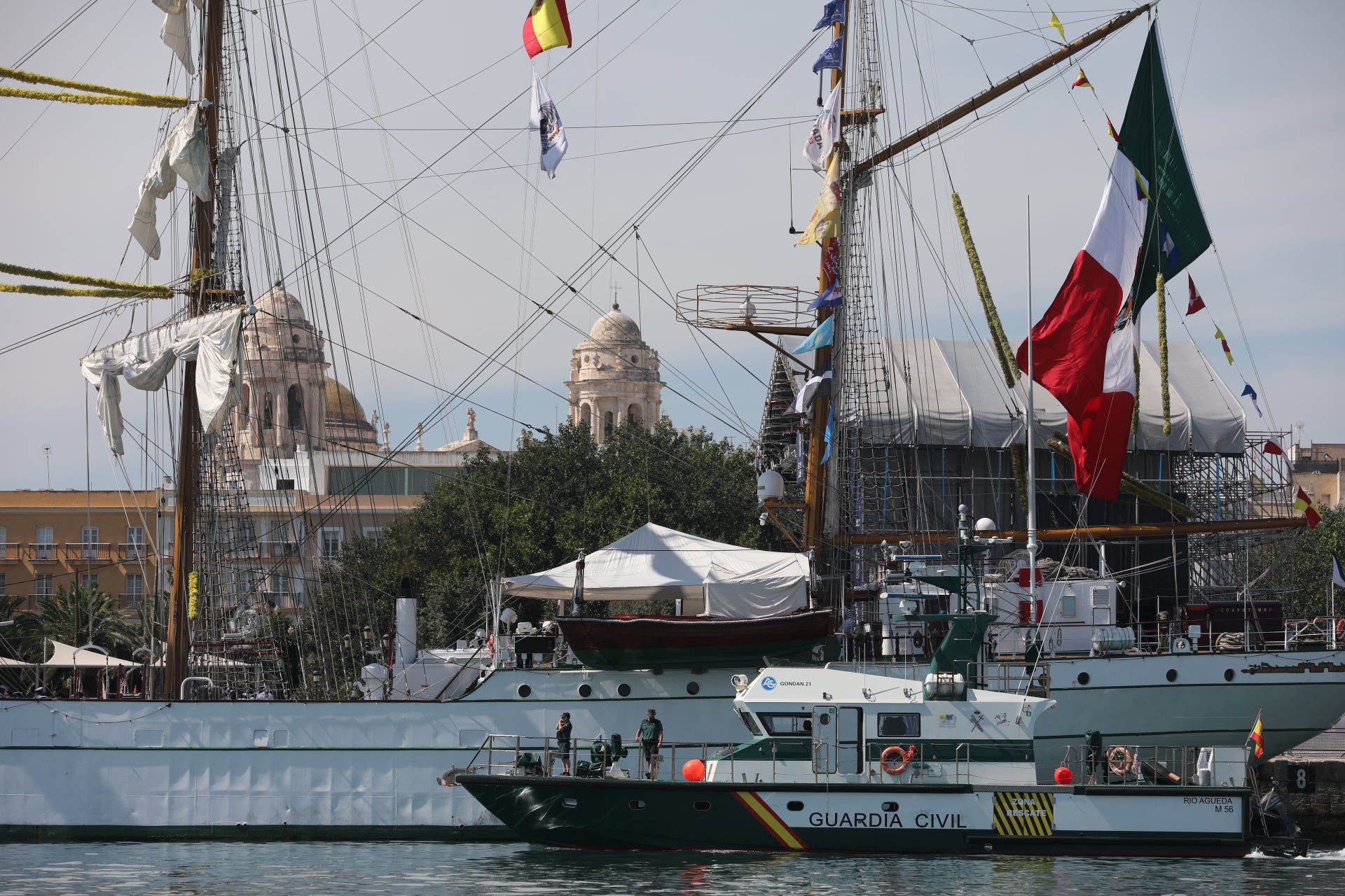 Fotos: Así trabaja el Servicio Marítimo de la Guardia Civil en la Gran Regata