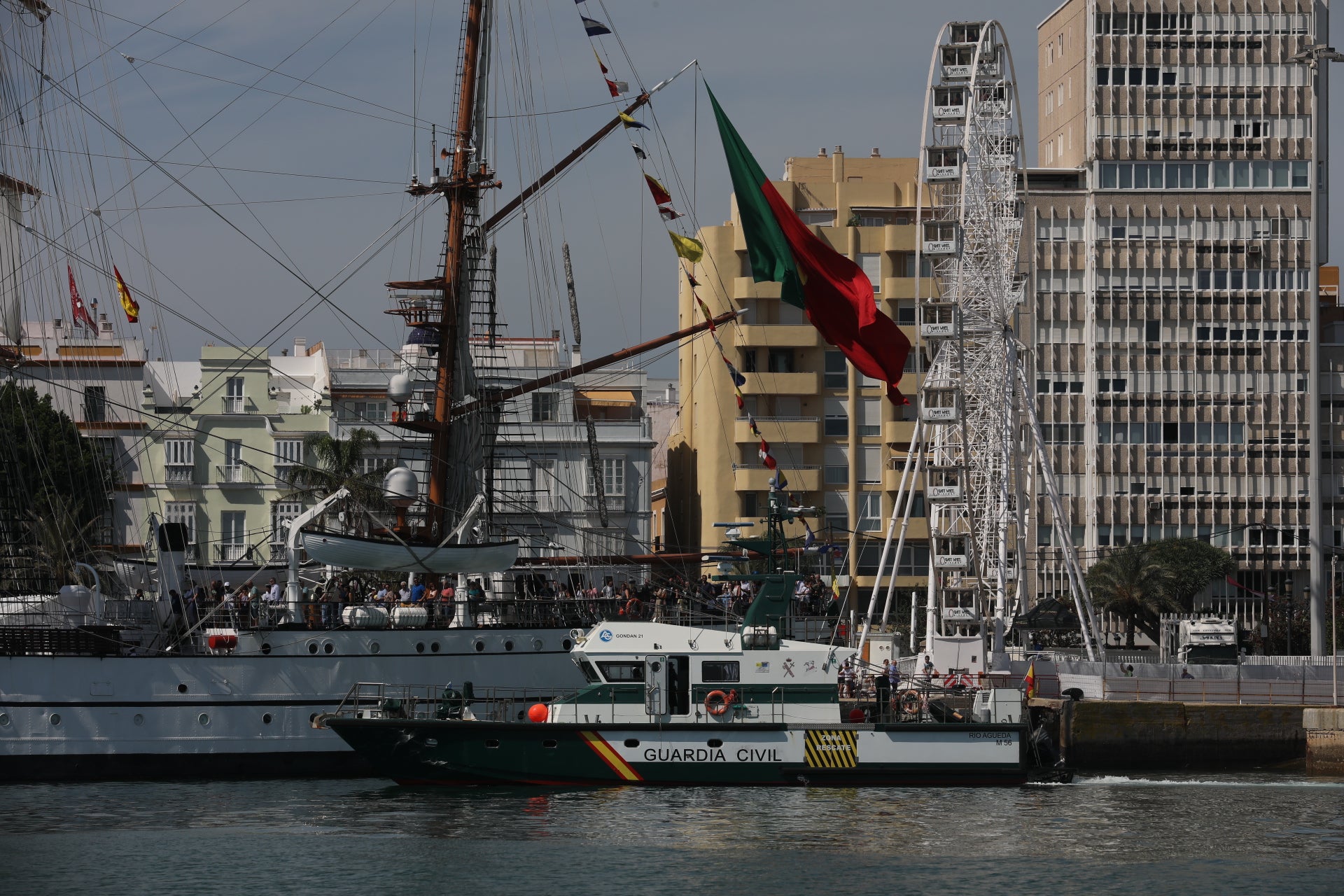 Fotos: Así trabaja el Servicio Marítimo de la Guardia Civil en la Gran Regata