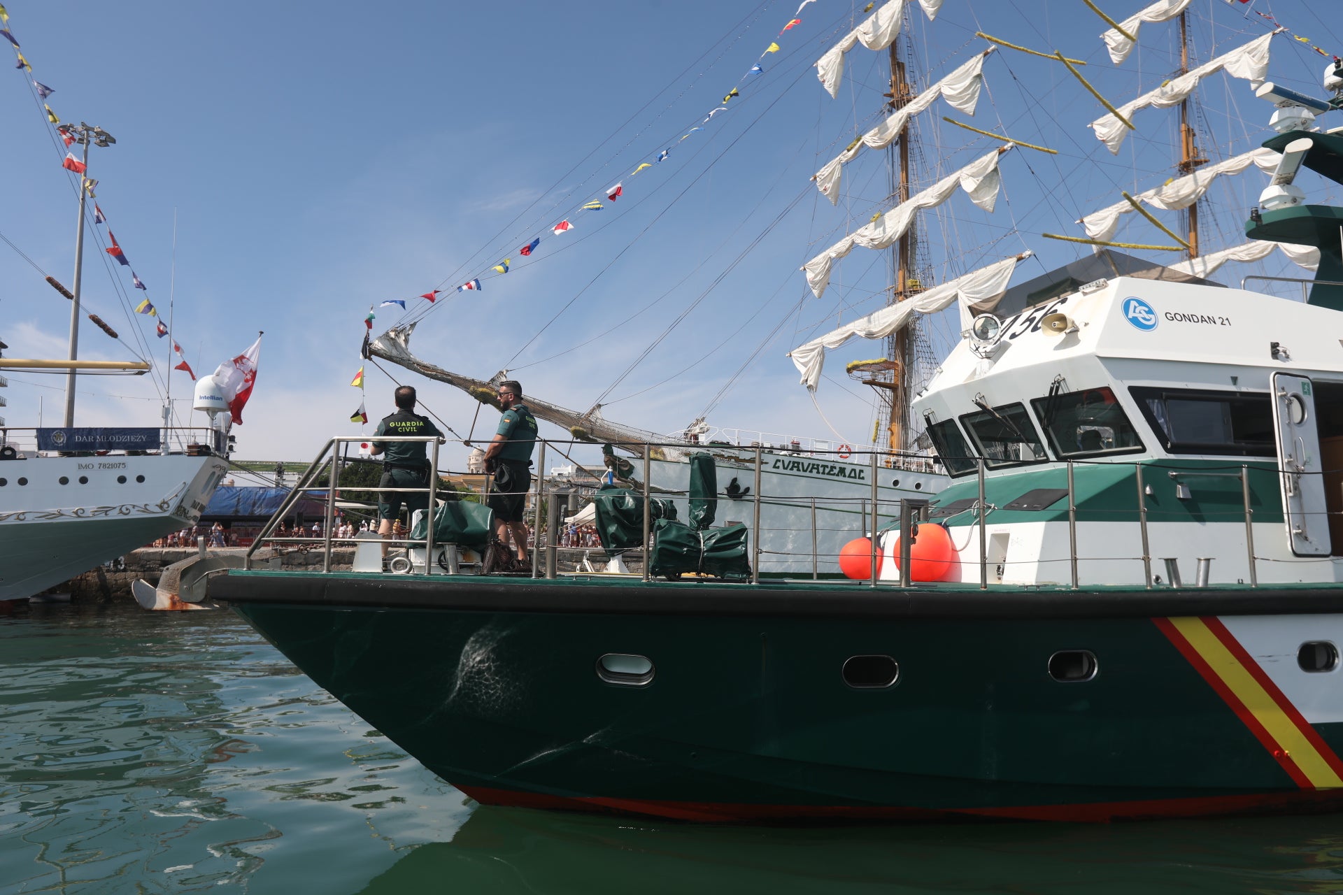 Fotos: Así trabaja el Servicio Marítimo de la Guardia Civil en la Gran Regata