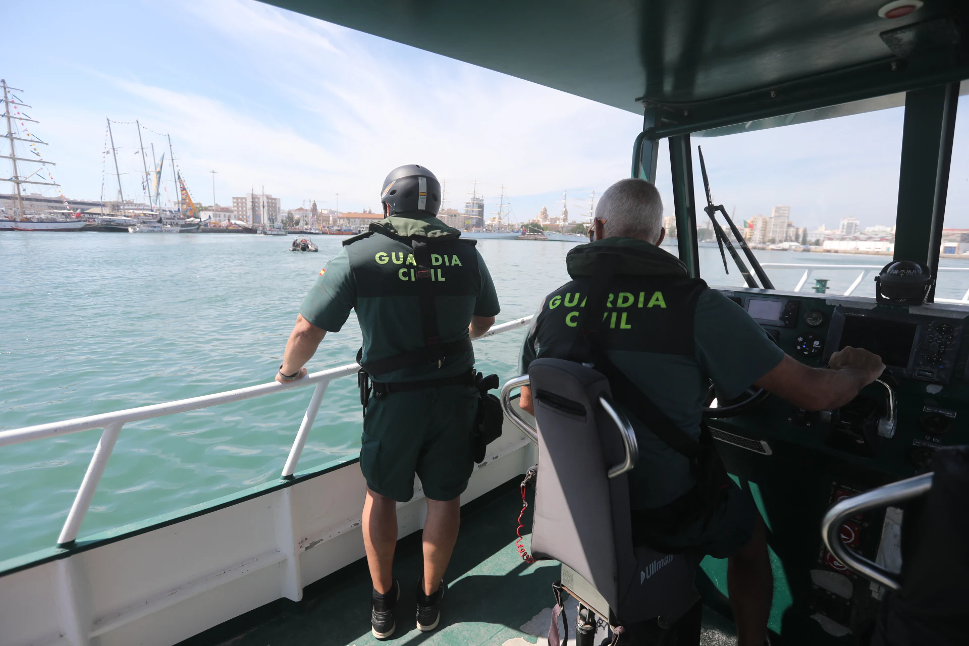 Fotos: Así trabaja el Servicio Marítimo de la Guardia Civil en la Gran Regata