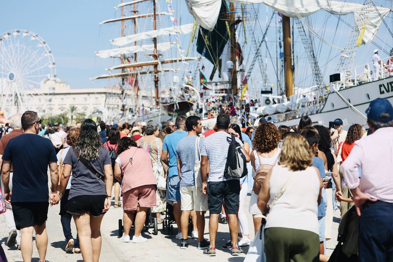 Fotos: La Gran Regata de Cádiz vive un sábado grande antes de la despedida a los veleros