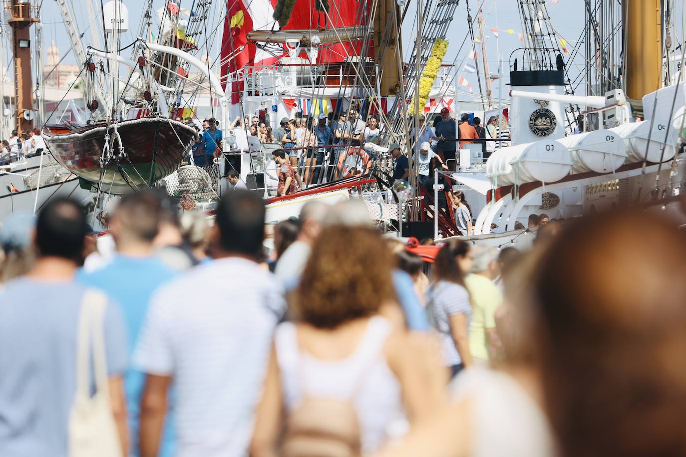 Fotos: La Gran Regata de Cádiz vive un sábado grande antes de la despedida a los veleros