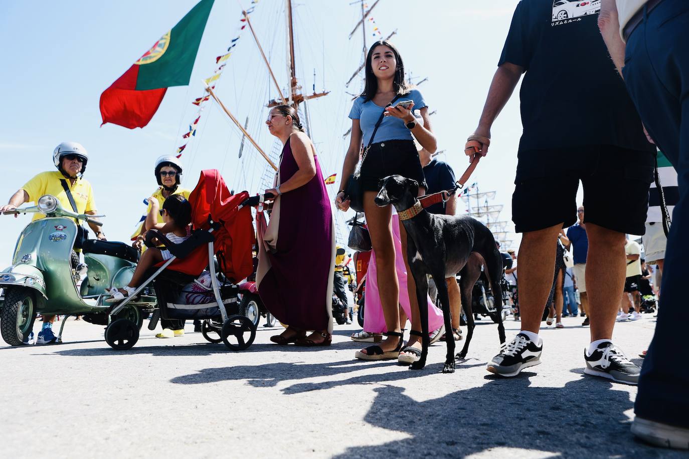 Fotos: La Gran Regata de Cádiz vive un sábado grande antes de la despedida a los veleros
