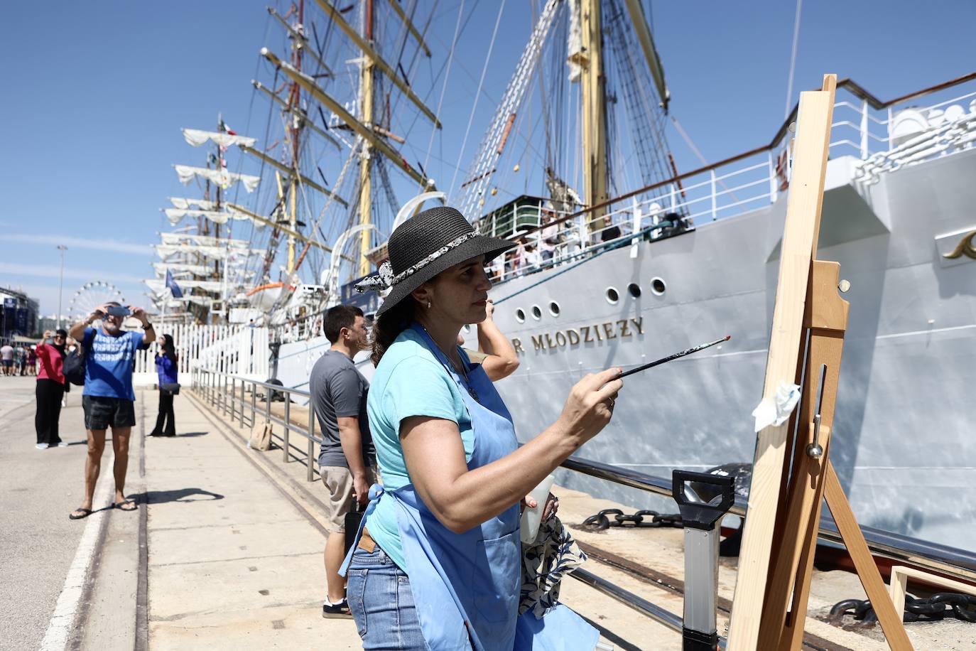 Fotos: La Gran Regata de Cádiz vive un sábado grande antes de la despedida a los veleros