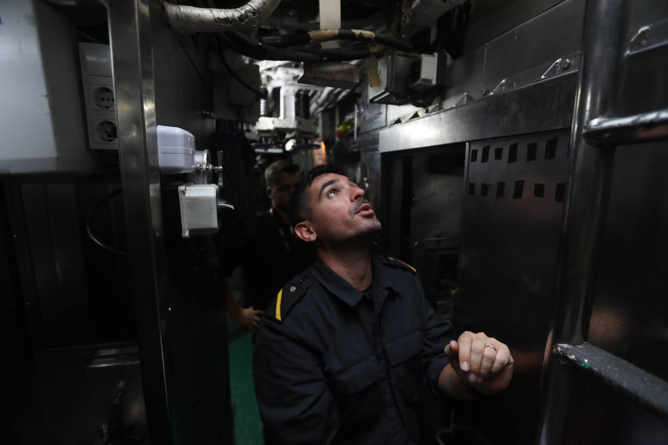 Fotos: El submarino de la Armada, &#039;Galerna&#039;, llega a Cádiz
